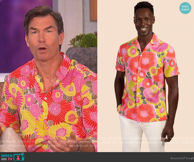 Felix Shirt by Mr Turk worn by Jerry O'Connell on The Talk