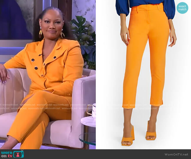 High-Waisted Capri Pants by New York & Company worn by Garcelle Beauvais  on The Real