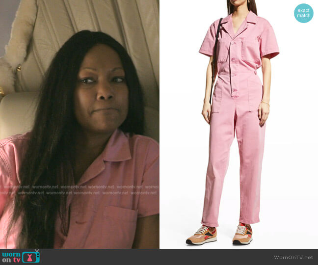 Grover Jumpsuit by Pistola worn by Garcelle Beauvais  on The Real Housewives of Beverly Hills