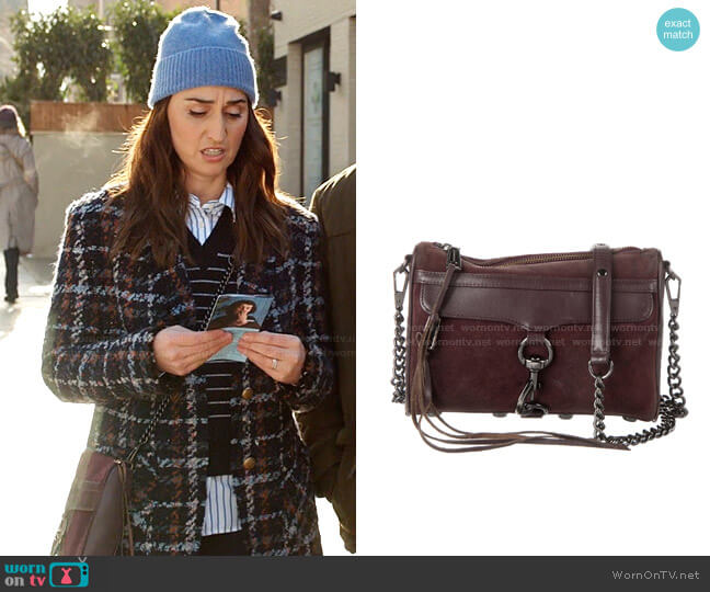 Rebecca Minkoff Mac Crossbody worn by Dawn Solano (Sara Bareilles) on Girls5eva