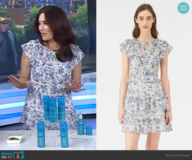 Esmee Dress in Oxford Combo by Rebecca Taylor worn by Amy E. Goodman on Today