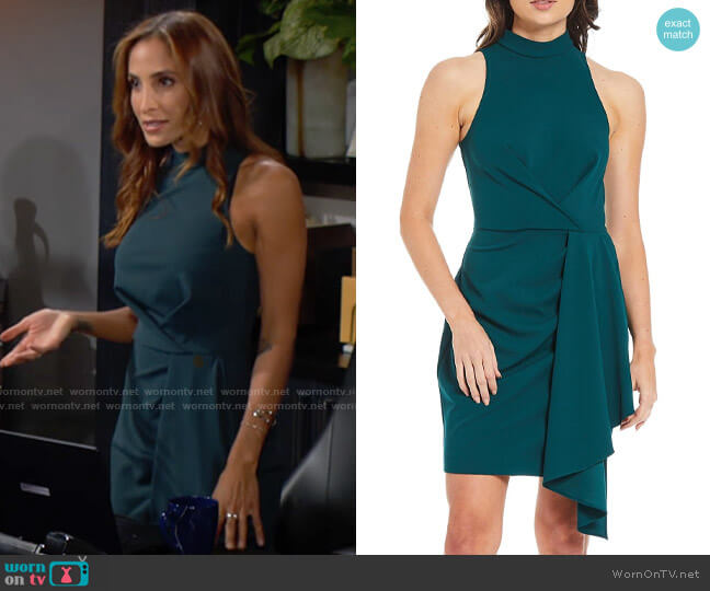 Trina Turk Compelling Dress worn by Lily Winters (Christel Khalil) on The Young & the Restless