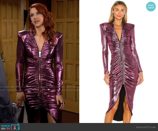 Zhivago Love City Dress worn by Sally Spectra (Courtney Hope) on The Young & the Restless