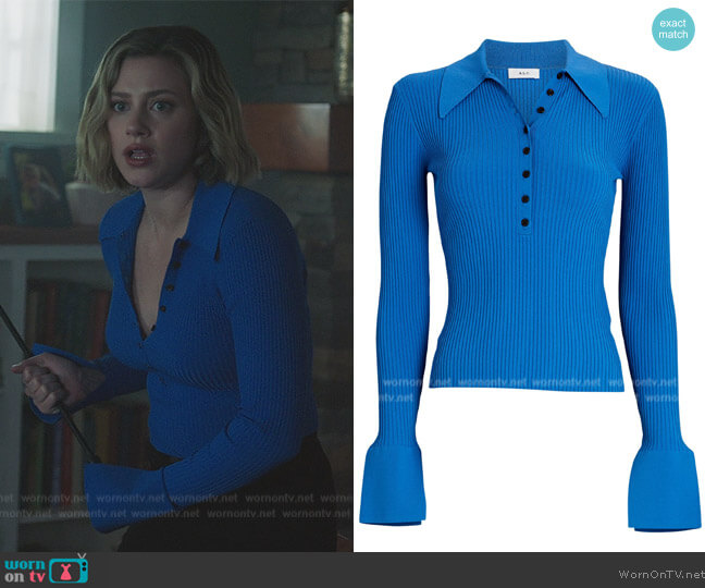 A.L.C. Eleanor Sweater worn by Betty Cooper (Lili Reinhart) on Riverdale