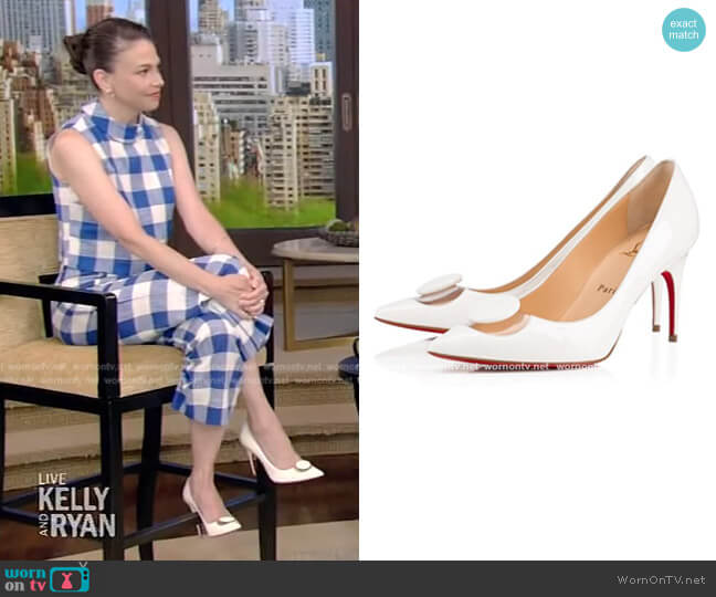 Moon Pumps by Christian Louboutin on Live with Kelly and Ryan