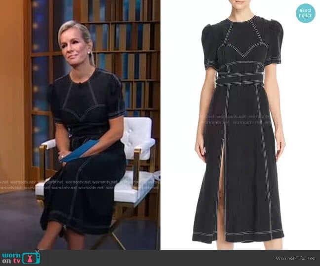 Hachi Midi Dress by Alice McCall worn by Dr. Jennifer Ashton on Good Morning America