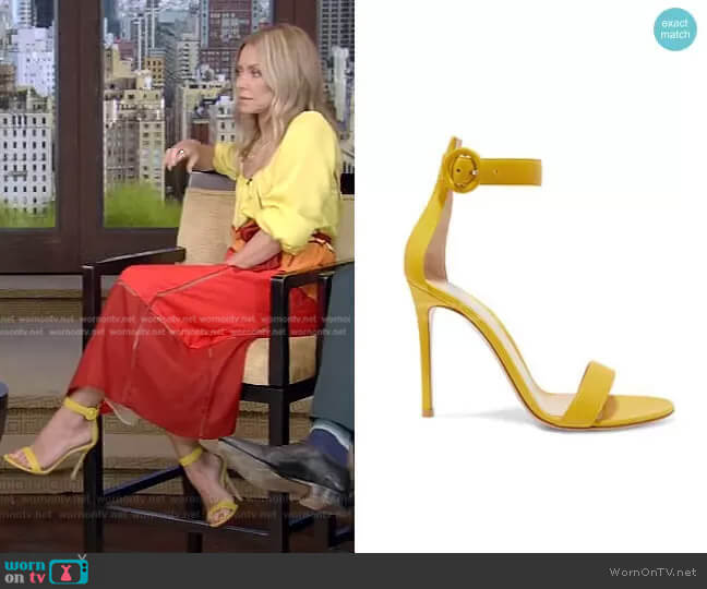 WornOnTV: Kelly’s yellow colorblock dress on Live with Kelly and Ryan ...