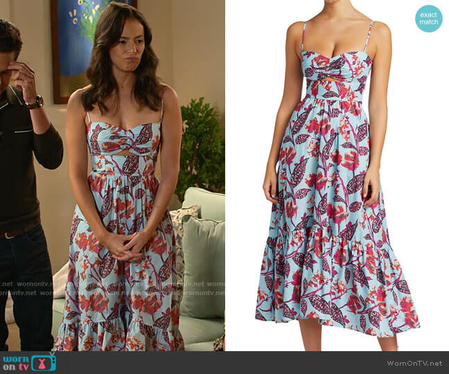 A.L.C. Emilia Dress worn by Jessie (Chloe Bridges) on Maggie