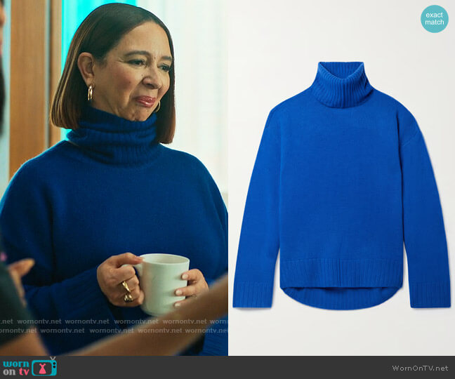Apiece Apart Vester Convertible Sweater worn by Molly Novak (Maya Rudolph) on Loot