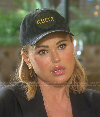 Diana’s black Gucci baseball cap on The Real Housewives of Beverly Hills