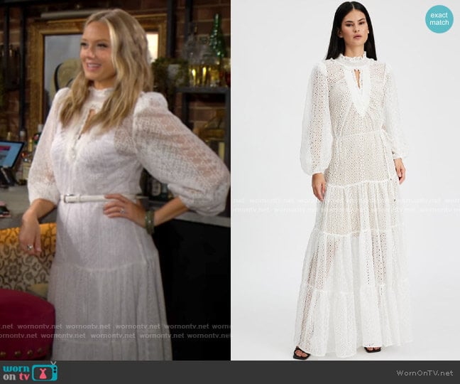 Elliatt Emissary Maxi Dress worn by Abby Newman (Melissa Ordway) on The Young and the Restless