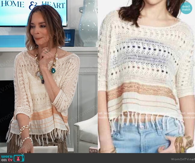 Crochet Fringe Festival Top by Free People