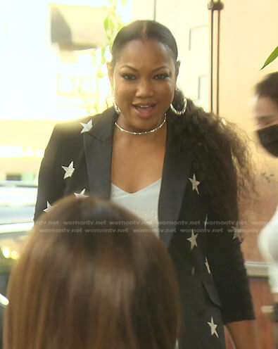 Garcelle's black star blazer on The Real Housewives of Beverly Hills