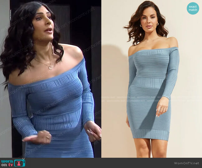 Guess Enda Dress worn by Gabi Hernandez (Camila Banus) on Days of our Lives