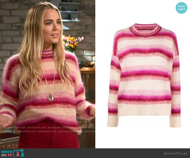 Etoile Isabel Marant Drussell Sweater worn by Maggie (Rebecca Rittenhouse) on Maggie