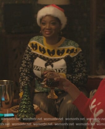 Jada's Wu-Tang Christmas sweater on The Chi
