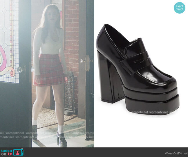 Laxed Platform Pump by Jeffrey Campbell worn by Cheryl Blossom (Madelaine Petsch) on Riverdale