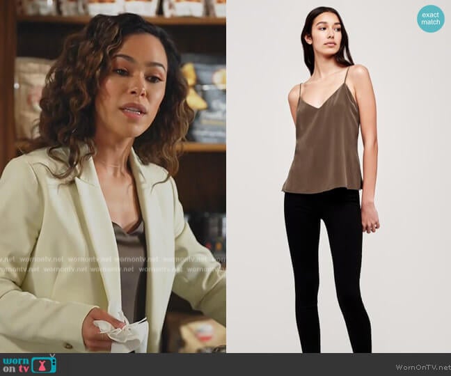 Jane Camisole by Vince worn by Emily Lopez (Jessica Camacho) on All Rise