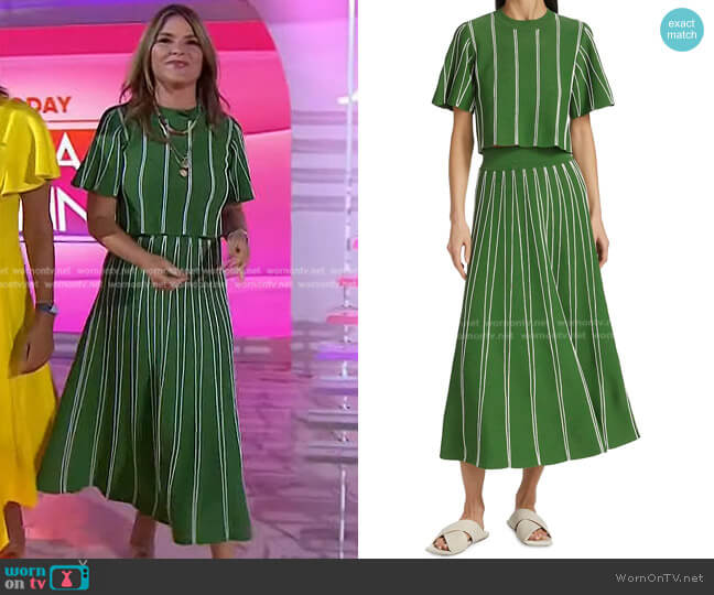 WornOnTV: Jenna's green Philadelphia Eagles jersey on Today, Jenna Bush  Hager