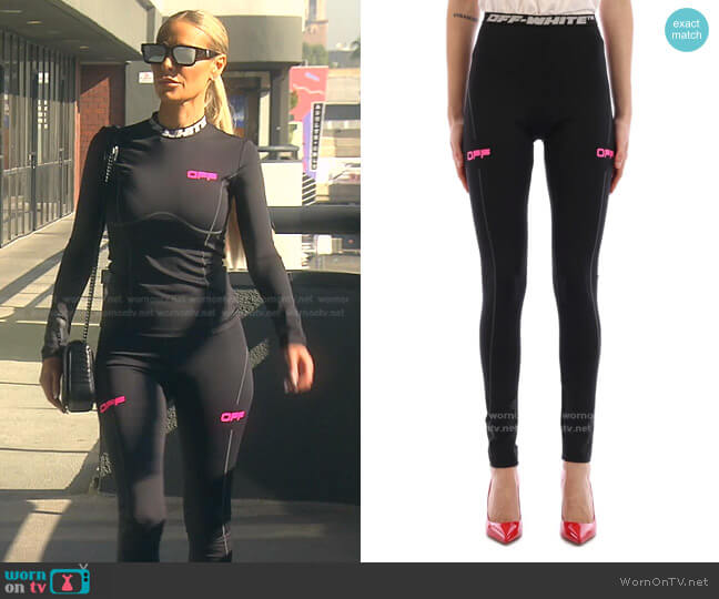 Active Leggings by Off-White worn by Dorit Kemsley on The Real Housewives of Beverly Hills