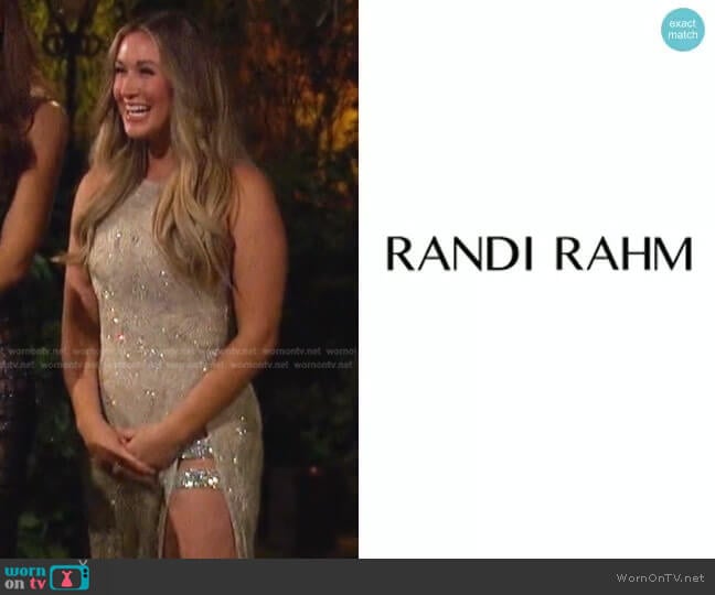 Randi Rahm Couture by Randi Rahm worn by Rachel Recchia on The Bachelorette