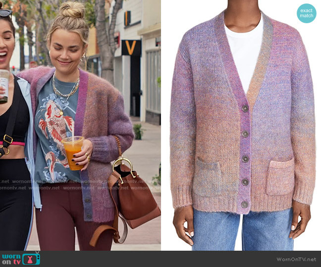 Re/Done 90s Oversized Cardigan worn by Maggie (Rebecca Rittenhouse) on Maggie