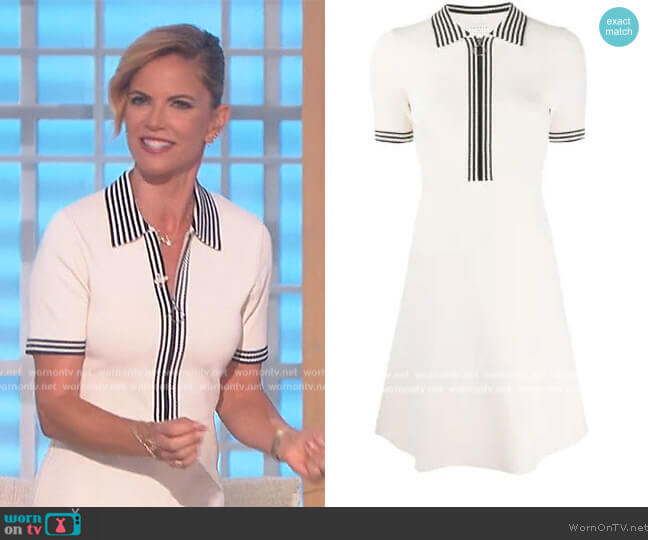 Knitted Dress by Sandro worn by Natalie Morales on The Talk