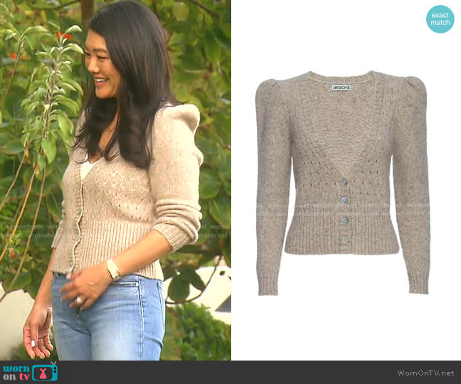 Sissy Cardigan by St. Roche worn by Crystal Kung Minkoff on The Real Housewives of Beverly Hills