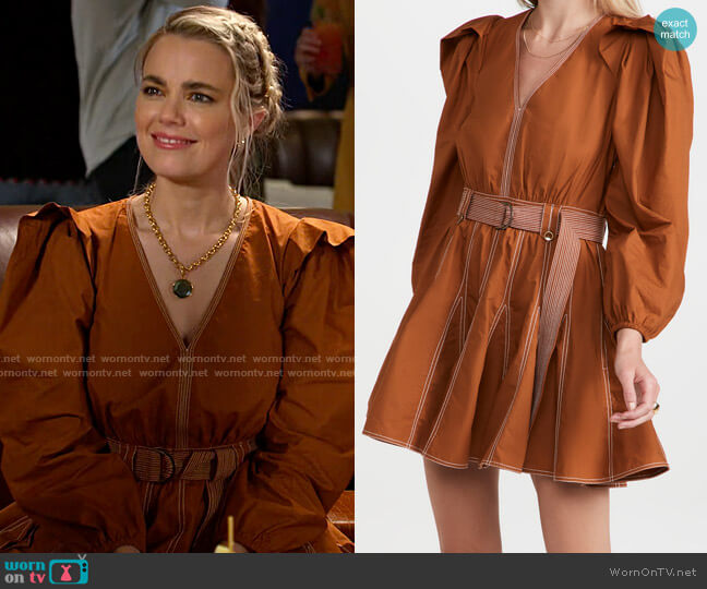 Ulla Johnson Corliss Dress worn by Maggie (Rebecca Rittenhouse) on Maggie