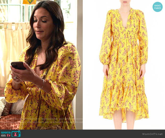 Ulla Johnson Joan Dress worn by Amy (Angelique Cabral) on Maggie