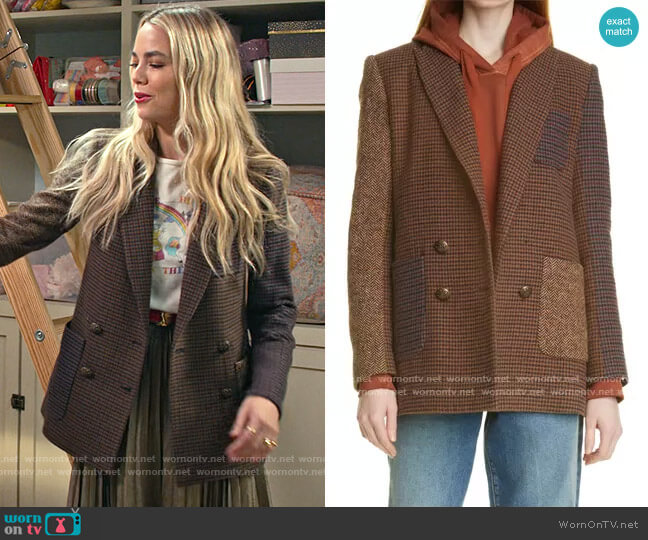 Veronica Beard Faustine Jacket worn by Maggie (Rebecca Rittenhouse) on Maggie