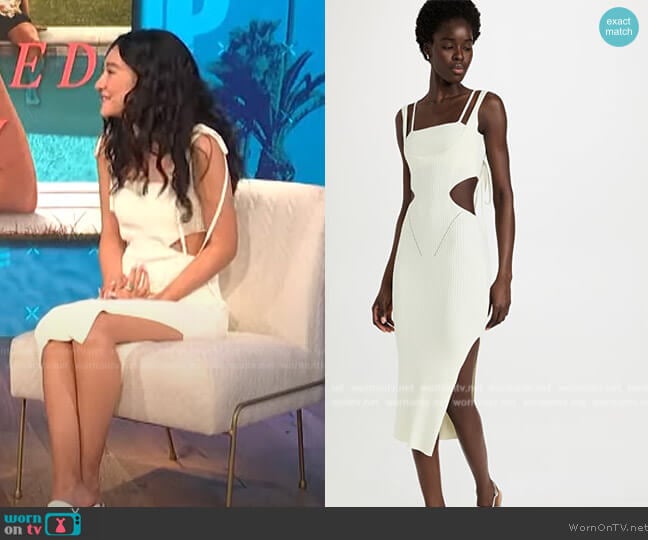 Anna October Knitted Dress worn by Minnie Mills on E! News