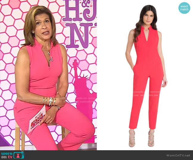 Antoinette Jumpsuit by Black Halo worn by Hoda Kotb on Today