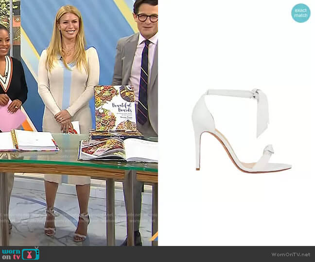 Alexandre Birman Clarita Ankle Tie Sandal worn by Jill Martin on Today