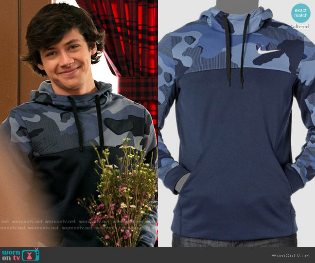 WornOnTV: EJ's blue striped shirt on High School Musical The