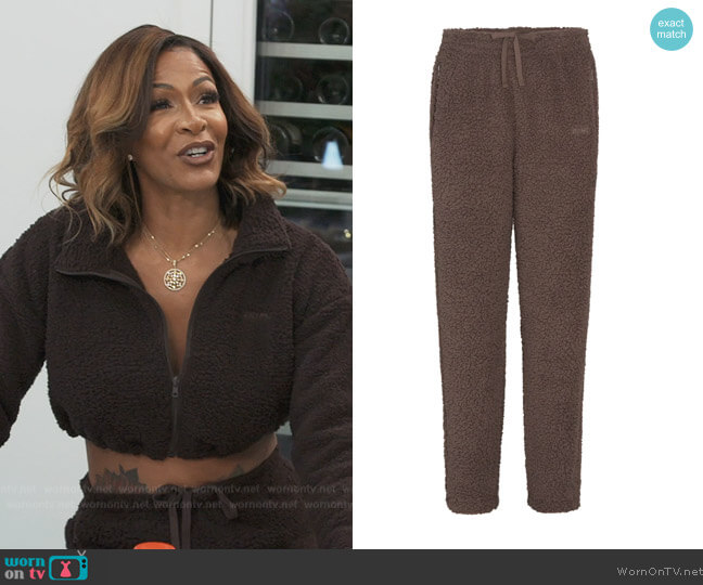 Skims Teddy Jogger worn by Sheree Whitefield on The Real Housewives of Atlanta