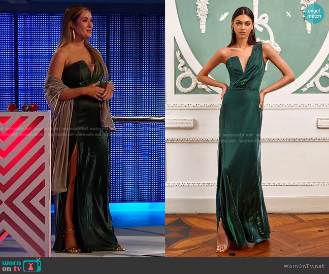 Alamour The Label Ines Dress worn by Rachel Recchia on The Bachelorette