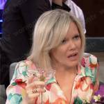 Ava’s floral print blouse on General Hospital