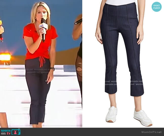 Cinq a Sept Tous Les Jours Mila Pants worn by Amy Robach on Good Morning America