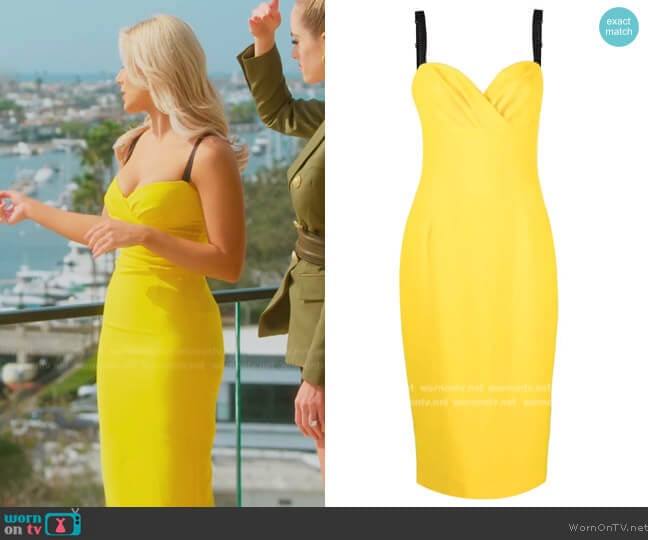 Sweetheart-neck Strap Dress by Dolce & Gabbana worn by Alexandra Rose (Alexandra Rose) on Selling the OC