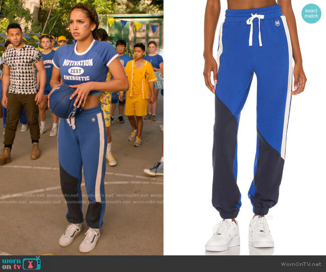 Eleven by Venus Williams Eleven In Legacy Jogger worn by Gina (Sofia Wylie) on High School Musical The Musical The Series