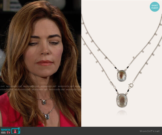  worn by Victoria Newman (Amelia Heinle) on The Young and the Restless