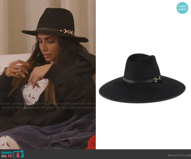 Gucci Horsebit-detail hat worn by Sara Al Madani (Sara Al Madani) on The Real Housewives of Dubai