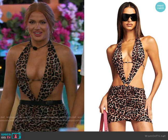 I am gia sales leopard dress