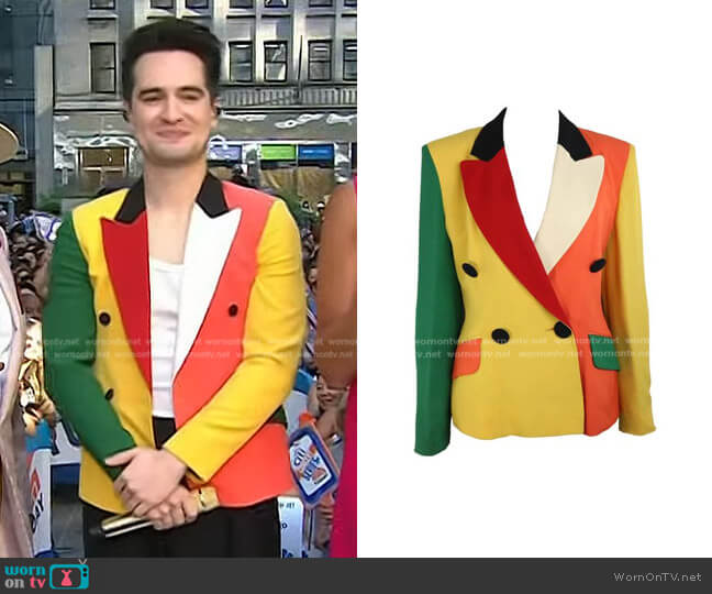  worn by Brendon Urie on Today