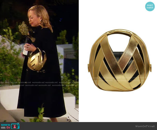 Perrin Paris Small Ball Bag worn by Sutton Stracke on The Real Housewives of Beverly Hills