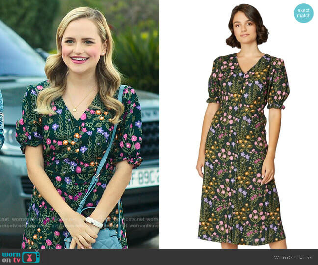 Princess Highway Agnes Dress worn by Ainsley (Stephanie Styles) on Loot