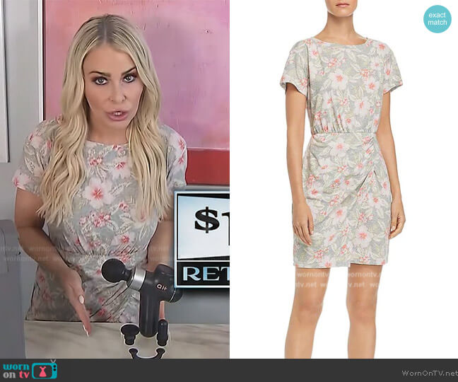 Rebecca Taylor Kamea Floral Daytime Casual Dress worn by Sadie Murray on Extra