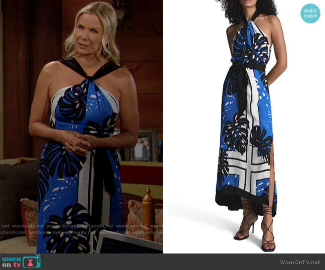 Reiss Erin Dress worn by Brooke Logan (Katherine Kelly Lang) on The Bold and the Beautiful