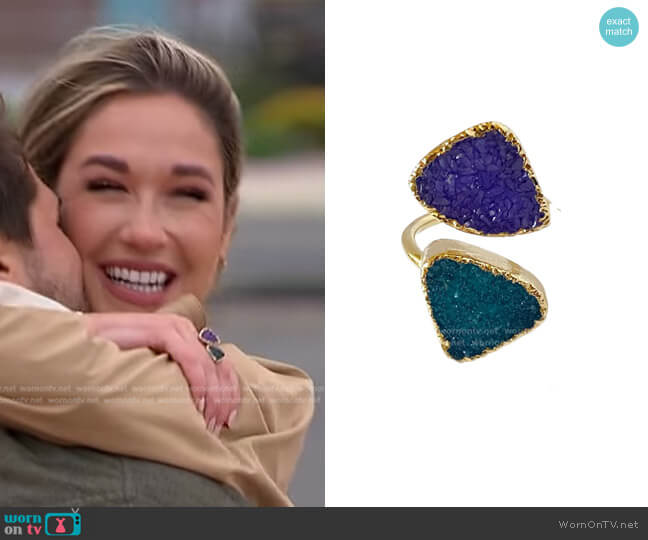 Robyn Rhodes Andy Ring worn by Rachel Recchia on The Bachelorette
